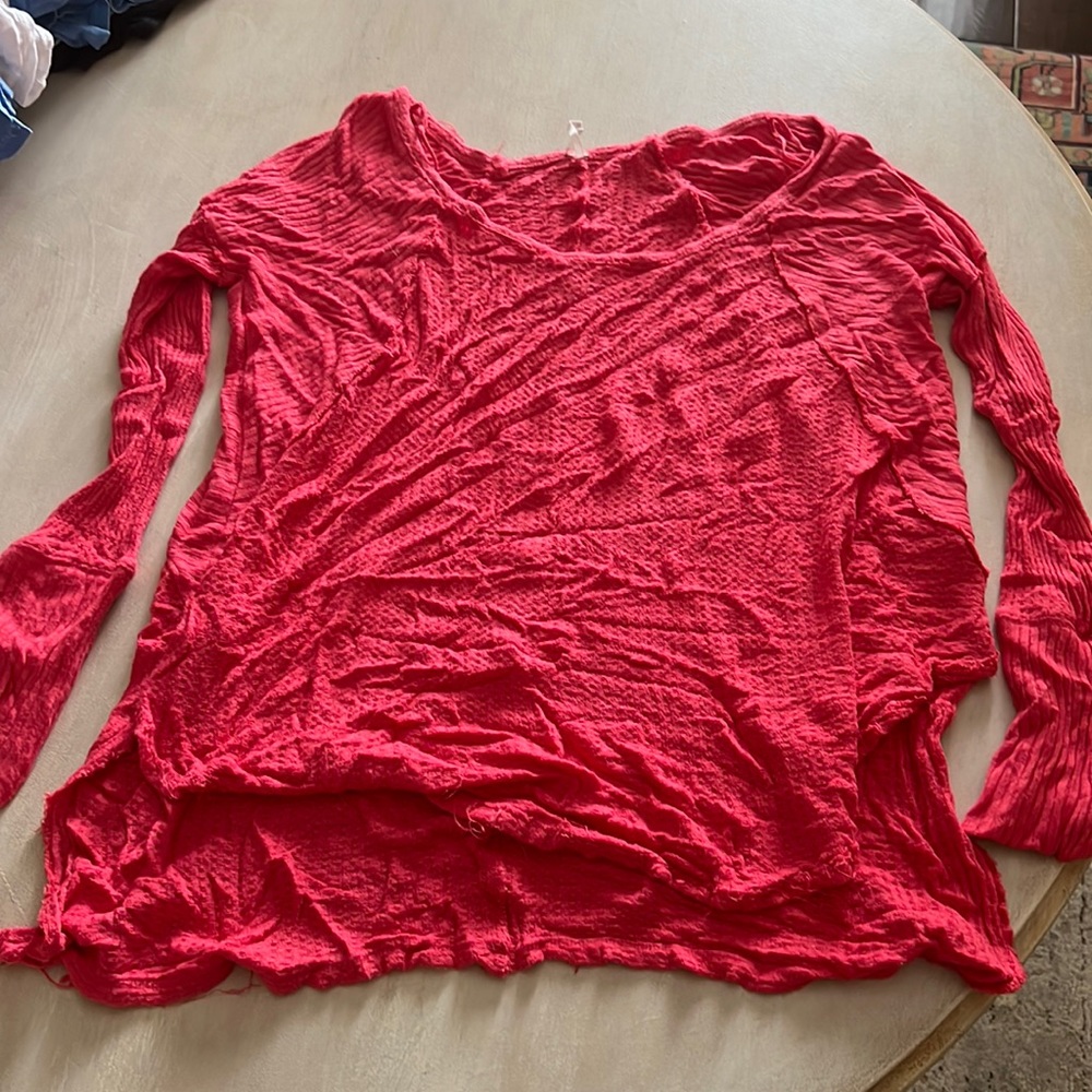 Free People Thermal long sleeve